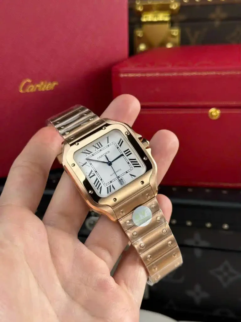 Super Clone Cartier Santos de Cartier WGSA0018 39.8mm –