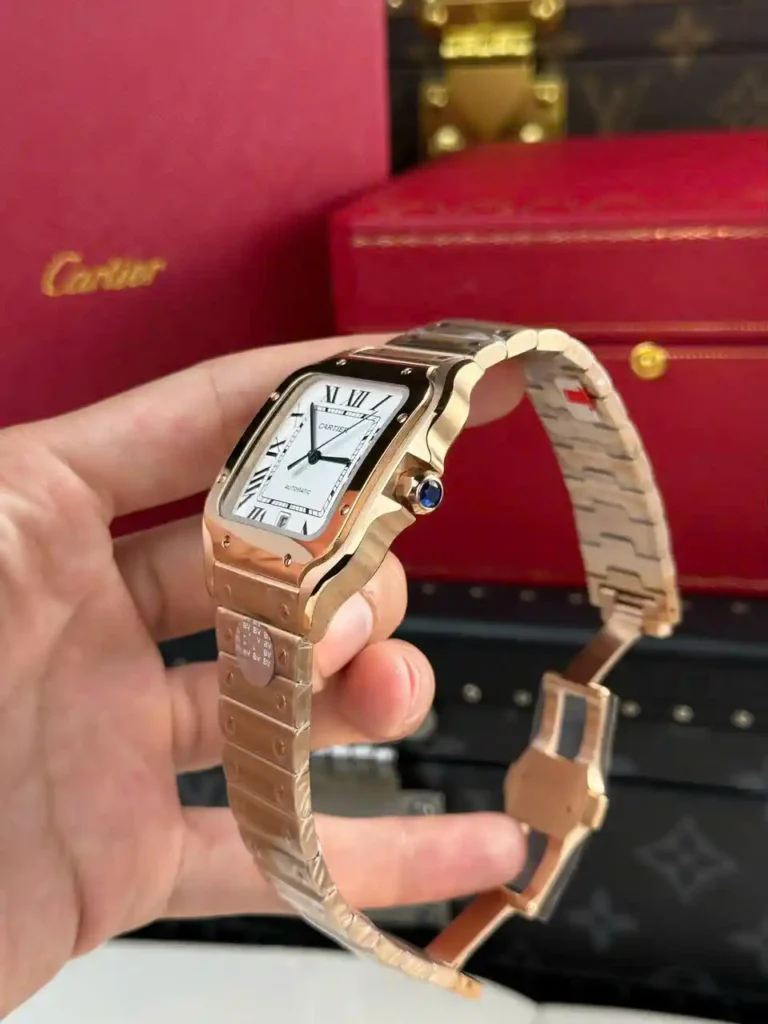 Super Clone Cartier Santos de Cartier WGSA0018 39.8mm –