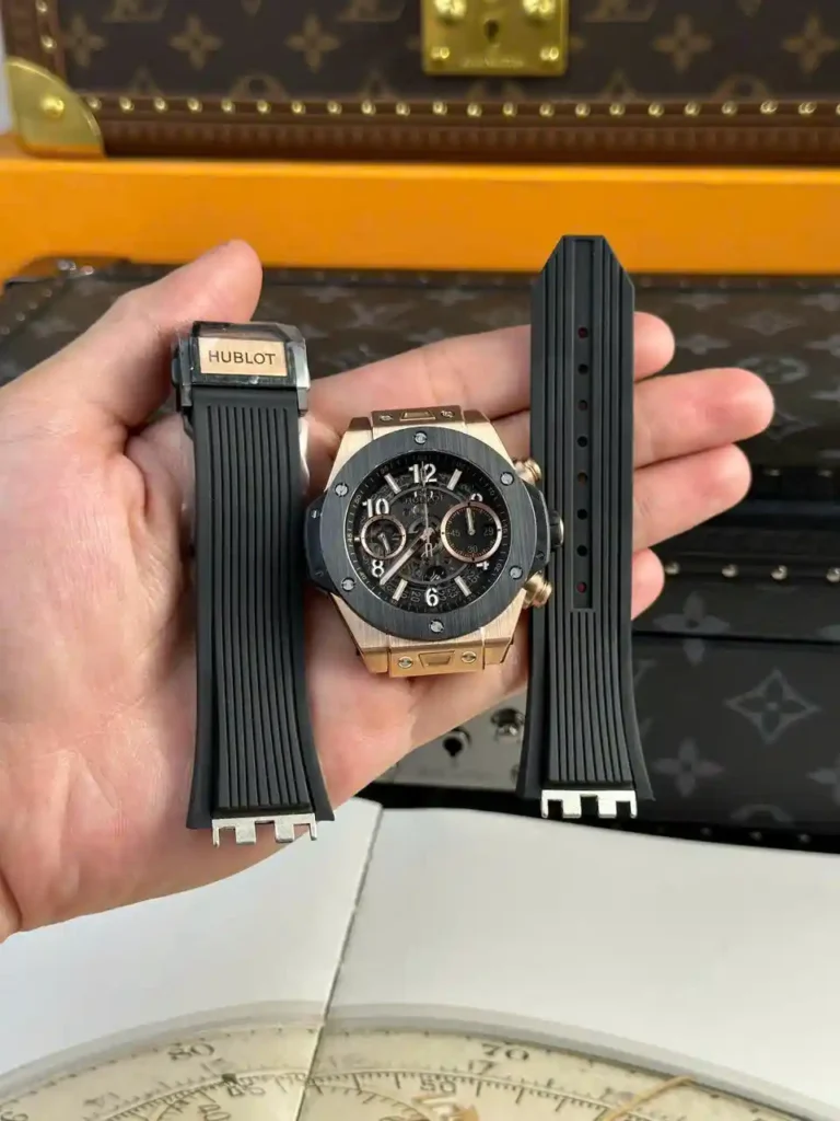 Super Clone Hublot Big Bang Unico King Gold Ceramic 421.OM.1180.RX 42mm – Swiss SuperClone