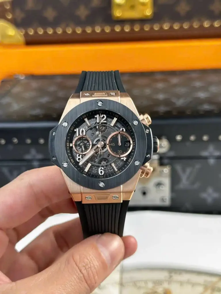 Super Clone Hublot Big Bang Unico King Gold Ceramic 421.OM.1180.RX 42mm – Swiss SuperClone