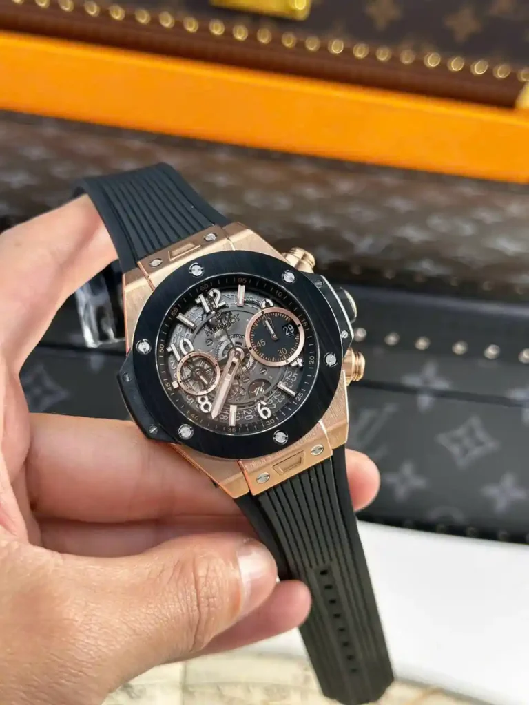 Super Clone Hublot Big Bang Unico King Gold Ceramic 421.OM.1180.RX 42mm – Swiss SuperClone
