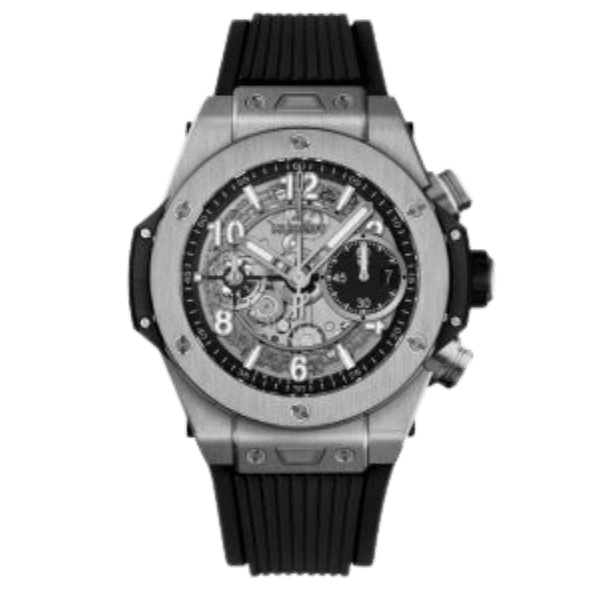 Super Clone Hublot Big Bang 42mm Rubber Strap Titanium – Swiss SuperClone
