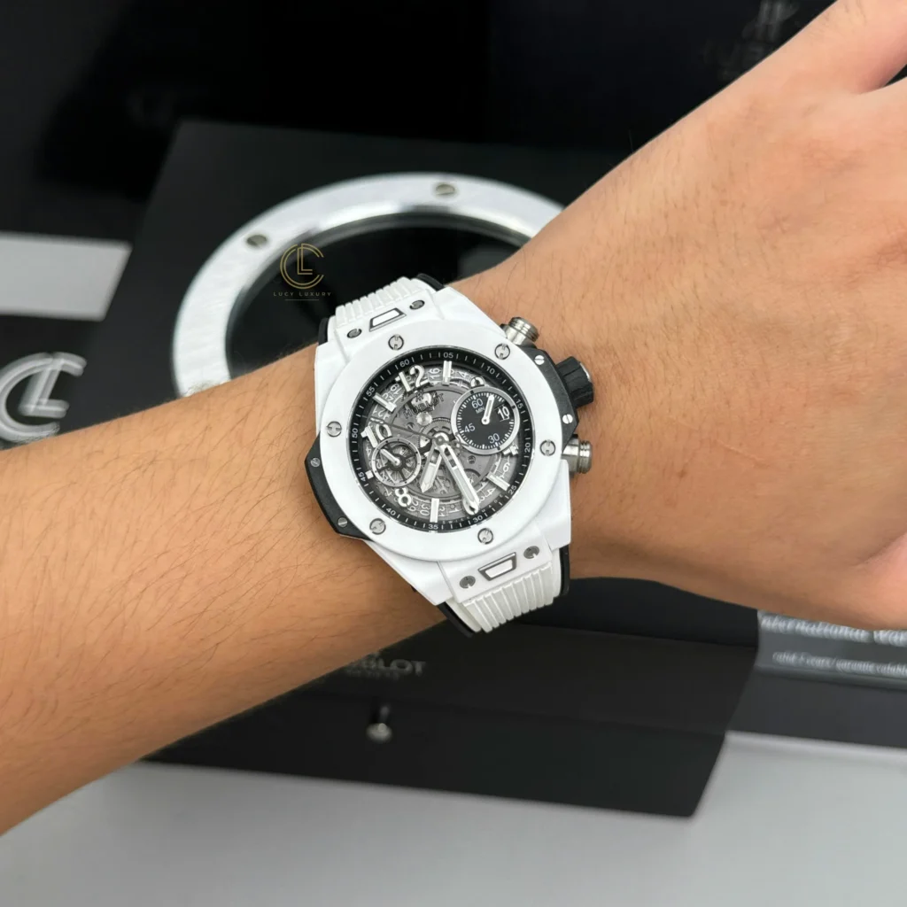 Super Clone Hublot Big Bang Unico White Ceramic 421.HX.1170.RX 44mm – Swiss SuperClone