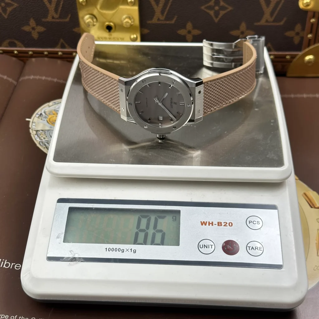 Super Clone Hublot Classic Fusion 42mm Sundunt Dial Titanium – Swiss SuperClone