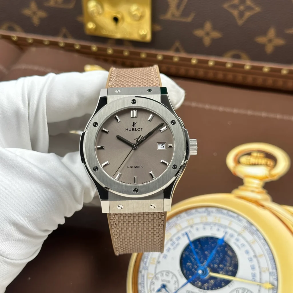 Super Clone Hublot Classic Fusion 42mm Sundunt Dial Titanium – Swiss SuperClone