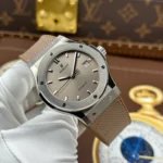 Super Clone Hublot Classic Fusion 42mm Sundunt Dial Titanium – Swiss SuperClone