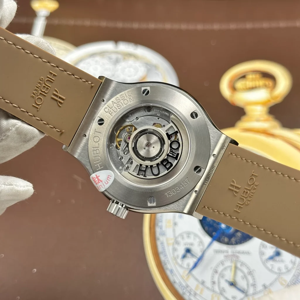 Super Clone Hublot Classic Fusion 42mm Sundunt Dial Titanium – Swiss SuperClone