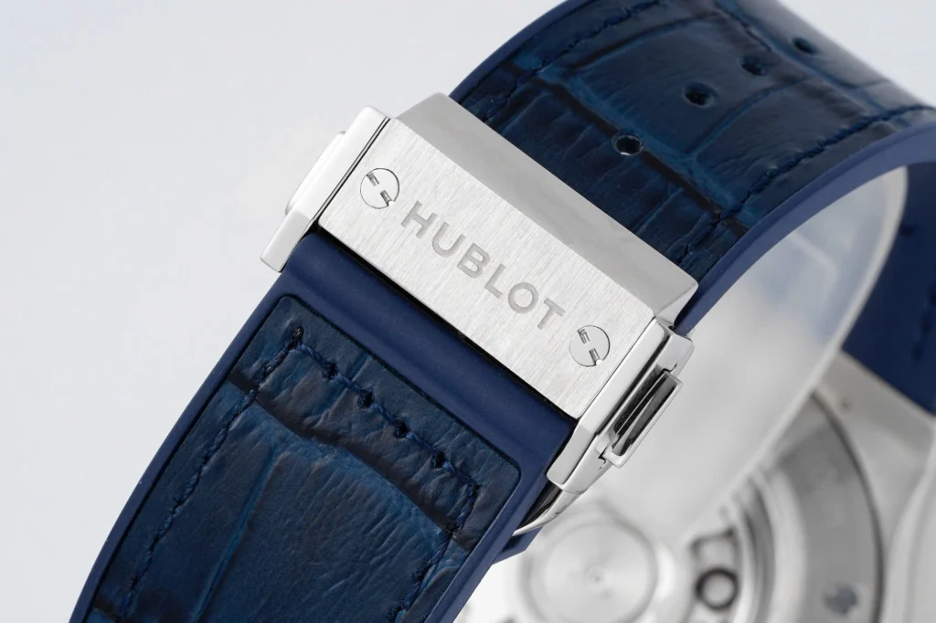 Super Clone Hublot Classic Fusion 542.NX.7170.LR 41mm Blue Dial – — view 9