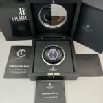 Super Clone Hublot Classic Fusion Ceramic 42mm Blue Dial JJZ Base
