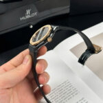 Super Clone Hublot Classic Fusion Ceramic Carbon Dial King Gold JJZ 42mm Base – Swiss SuperClone
