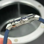 Super Clone Hublot Classic Fusion Diamonds Moissanite Pave 33mm Blue Dial – Handcrafted Diamod