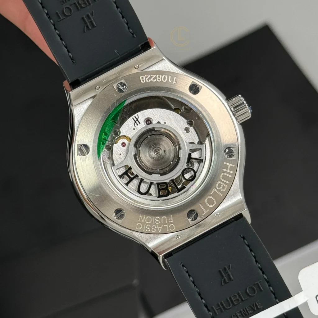 Super Clone Hublot Classic Fusion Diamonds Moissanite Pave 38mm Black Dial – Handcrafted Diamod – Swiss SuperClone