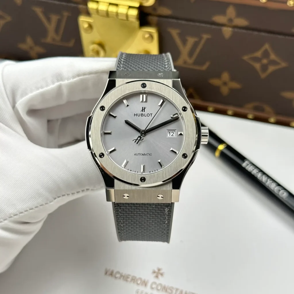 Super Clone Hublot Classic Fusion Essential Grey 42mm Titanium