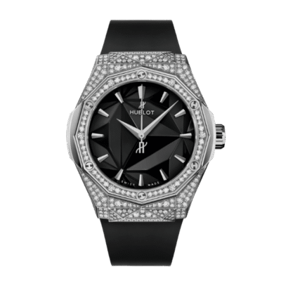 Super Clone Hublot Classic Fusion 40mm Leather Strap Steel — Image 2