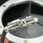 Super Clone Hublot Classic Fusion 40mm Leather Strap Steel