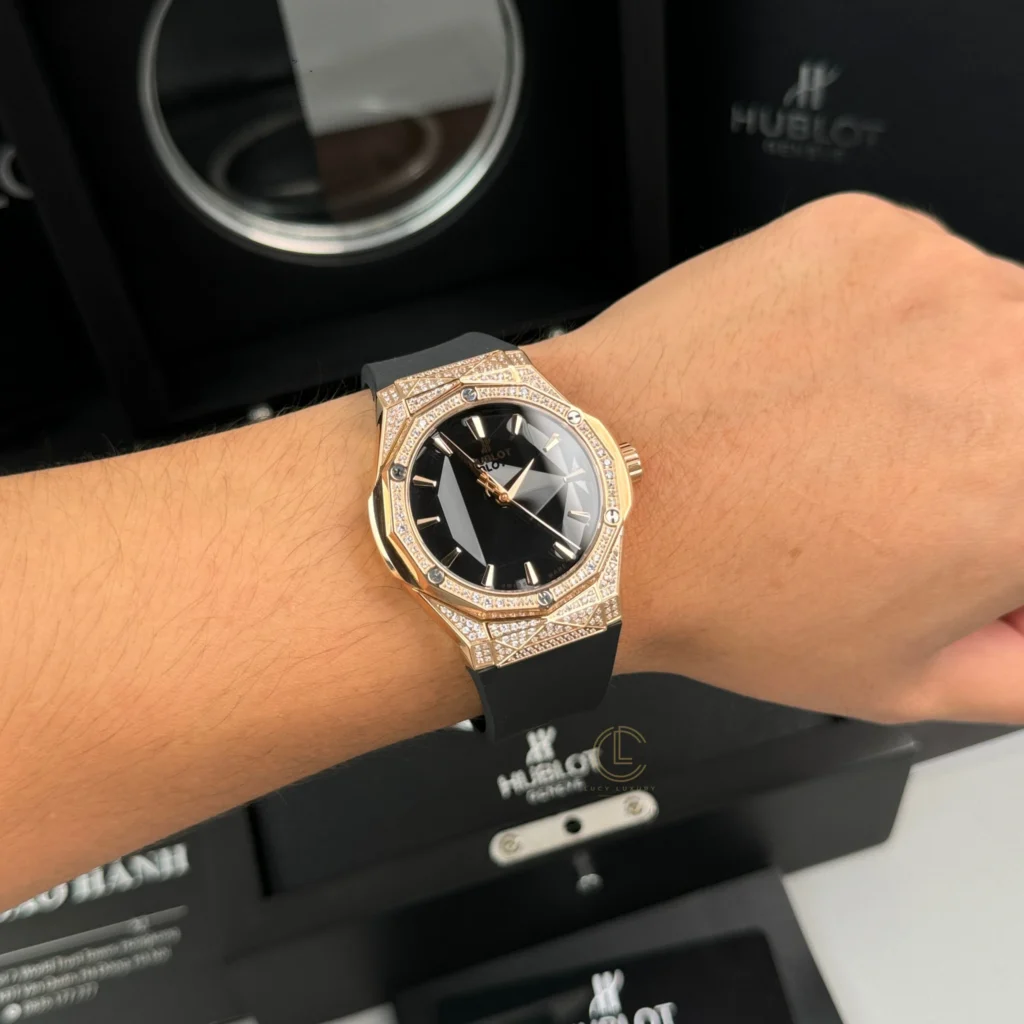 Super Clone Hublot Classic Fusion Orlinski King Gold 550.OS.1800.RX.1604.ORL19 Zicron Pave 40mm – Swiss SuperClone