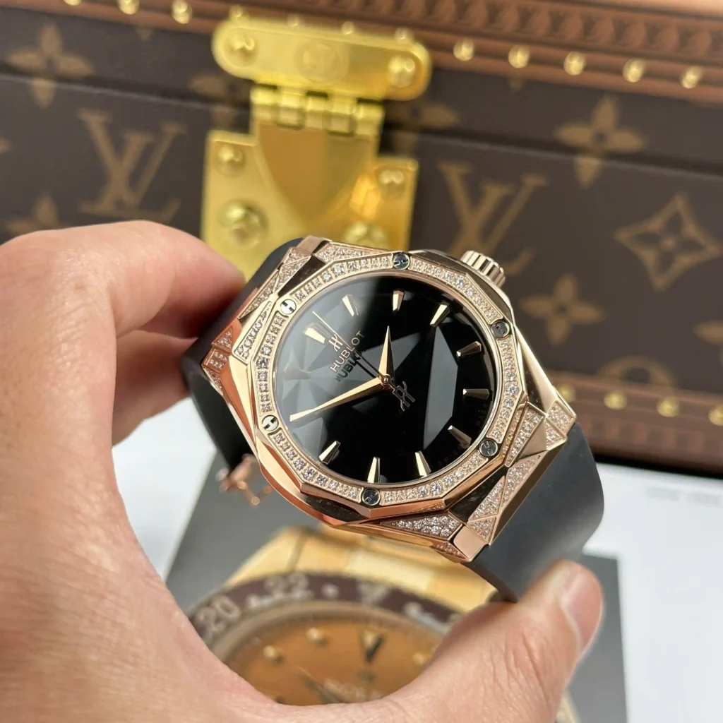 Super Clone Hublot Classic Fusion Orlinski King Gold Alternative Pavé 550.OS.1800.RX.1804.ORL19 40mm – – Swiss SuperClone