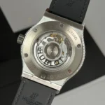 Super Clone Hublot Classic Fusion SKULL Full Diamonds Moissanite Pave 42mm Black Dial – Handcrafted Diamod