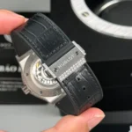 Super Clone Hublot Classic Fusion SKULL Full Diamonds Moissanite Pave 42mm Black Dial – Handcrafted Diamod