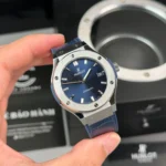 Super Clone Hublot Classic Fusion Titanium 38mm Blue Dial Unisex Size