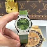 Super Clone Hublot Classic Fusion Titanium Green 542.NX.8970.LR 42mm