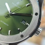 Super Clone Hublot Classic Fusion Titanium Green 542.NX.8970.LR 42mm