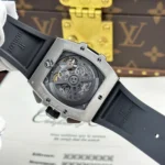 Super Clone Hublot Big Bang 42mm Rubber Strap Titanium