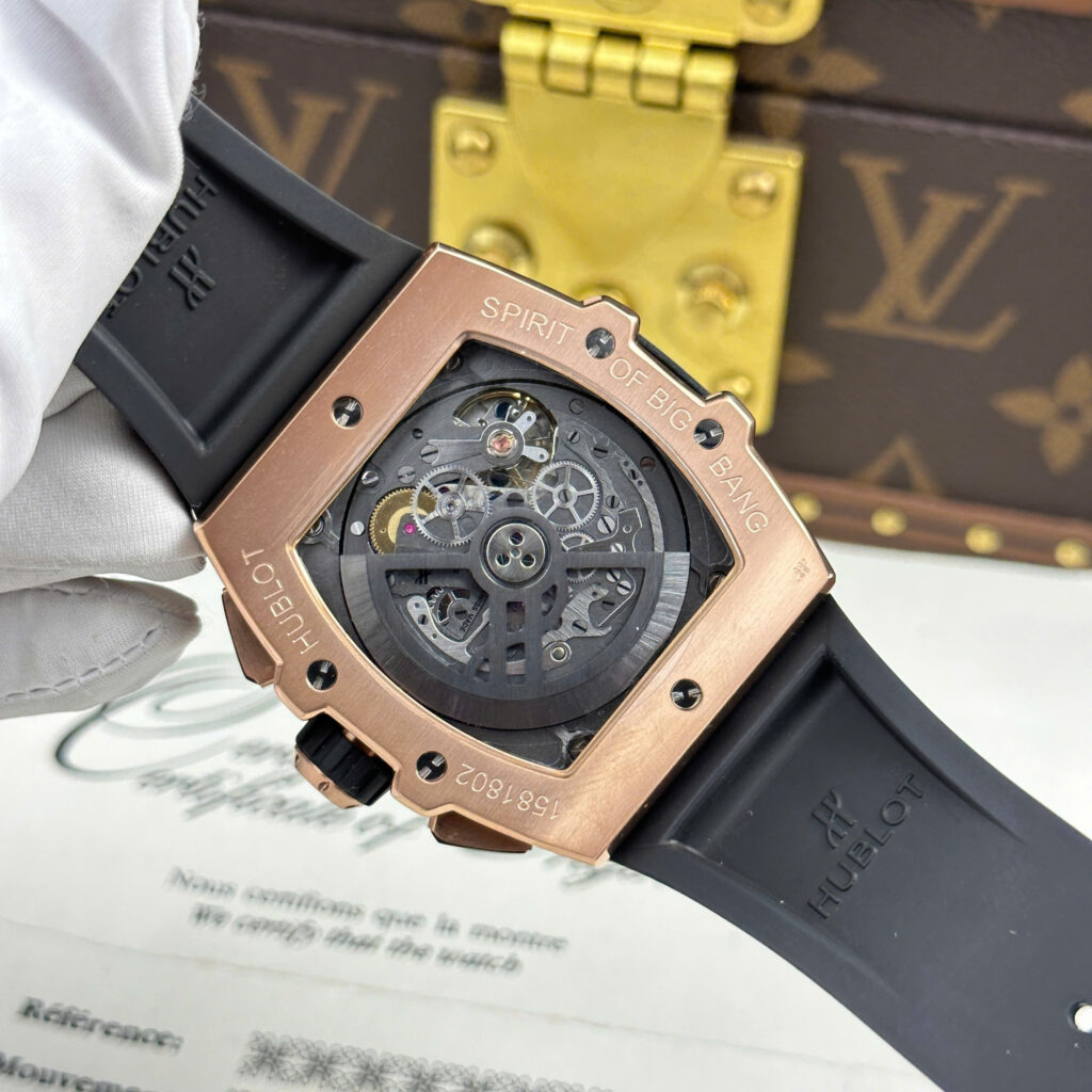 Super Clone Hublot Spirit Of Big bang King Gold Ceramic 642.OL.7180.RX 42mm – Swiss SuperClone