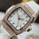 Super Clone Hublot Spirit of Big Bang King Gold White Pavé 662.OE.2080.RW.1604 – Swiss SuperClone