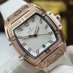 Super Clone Hublot Spirit of Big Bang King Gold White Pavé 662.OE.2080.RW.1604 – Swiss SuperClone