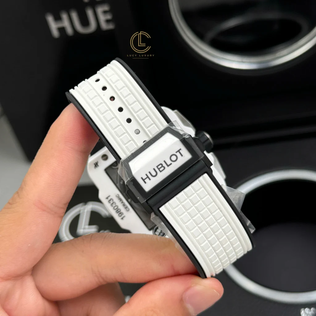 Super Clone Hublot Square Bang Unico 821.HX.0170.RX 821HX0170RX 42mm White Dial Ceramic – Swiss SuperClone
