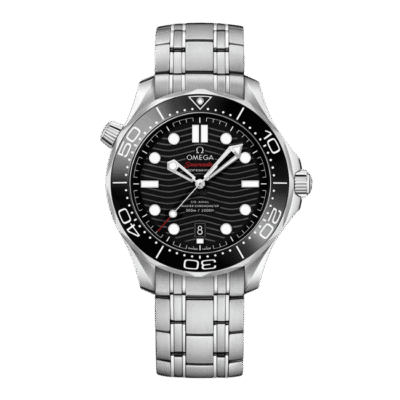 Super Clone Omega Seamaster Diver 300M Co‑Axial Master Chronometer 210.30.42.20.01.001 42mm Black Dial