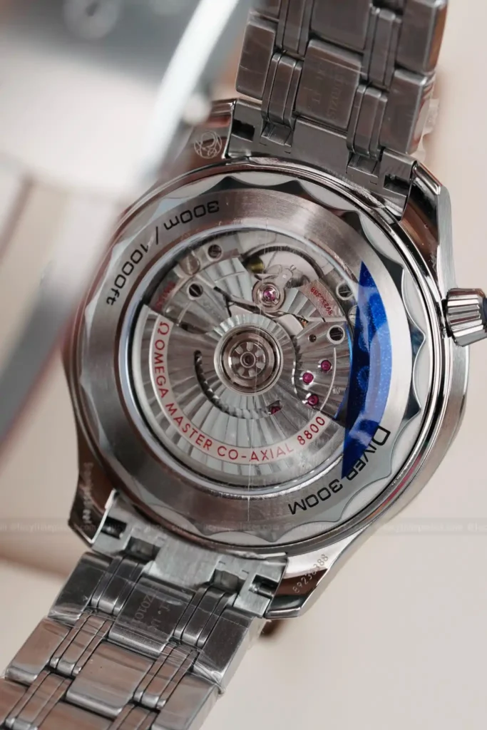 Super Clone Omega Seamaster Diver 300M Co‑Axial Master Chronometer 210.30.42.20.01.001 42mm Black Dial — view 10