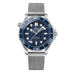 Super Clone Omega Seamaster Diver James Bond 60th Anniversary 210.30.42.20.03.002 42mm Blue Dial Steel – Swiss SuperClone