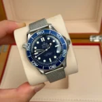 Super Clone Omega Seamaster Diver James Bond 60th Anniversary 210.30.42.20.03.002 42mm Blue Dial Steel – Swiss SuperClone