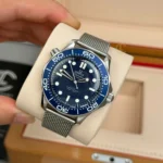 Super Clone Omega Seamaster Diver James Bond 60th Anniversary 210.30.42.20.03.002 42mm Blue Dial Steel – Swiss SuperClone