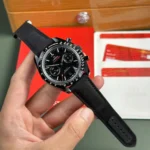 Super Clone Omega Speedmaster Dark Side of The Moon 311.92.44.51.01.003 44mm Black Ceramic – — dial close-up