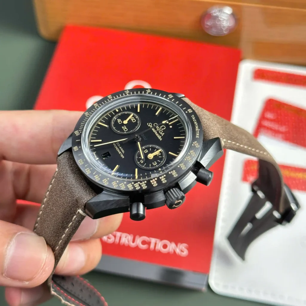 Super Clone Omega Speedmaster Dark Side of the Moon Vintage Black 311.92.44.51.01.006 44mm Black Ceramic