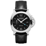 Super Clone Panerai Luminor Quaranta BiTempo PAM01365 40mm Black Dial Steel –