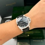 Super Clone Panerai Luminor Quaranta BiTempo PAM01365 40mm Black Dial Steel –