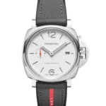 Super Clone Panerai Luminor Quaranta BiTempo PAM01367 40mm White Dial Steel –