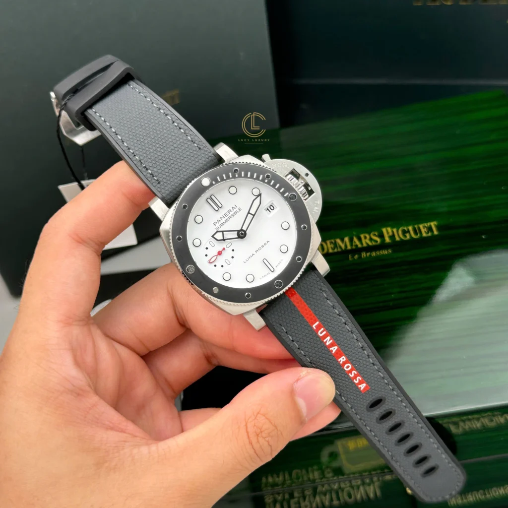 Super Clone Panerai Luminor Quaranta BiTempo PAM01367 40mm White Dial Steel –