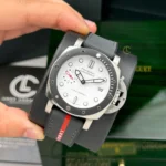 Super Clone Panerai Luminor Quaranta BiTempo PAM01367 40mm White Dial Steel –