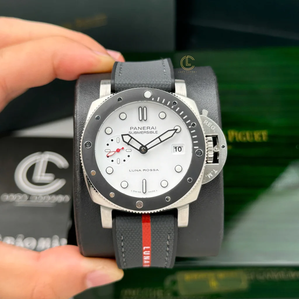 Super Clone Panerai Luminor Quaranta BiTempo PAM01367 40mm White Dial Steel –