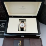 Super Clone Patek Philippe Annual Calendar 40mm White Dial 5205R-001