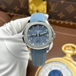 Super Clone Patek Philippe Aquanaut 40mm Rubber Strap Steel – Swiss SuperClone