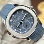 Super Clone Patek Philippe Aquanaut 40mm Rubber Strap Steel – Swiss SuperClone