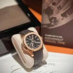 Super Clone Patek Philippe Aquanaut 5164R-001 Chocolate Embossed Arabic Aquanaut 40.8mm –