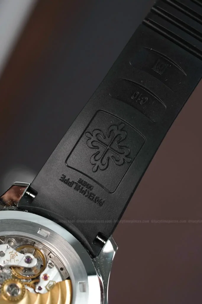 Super Clone Patek Philippe Aquanaut 40mm Rubber Strap Steel – Swiss SuperClone