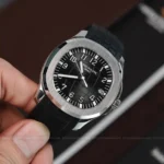 Super Clone Patek Philippe Aquanaut 40mm Rubber Strap Steel – Swiss SuperClone